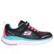 Skechers kislány vízálló cipő ultra groove fekete-pink