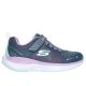 Skechers Ultra Groove vízálló gyerek sportcipő szürke-lila